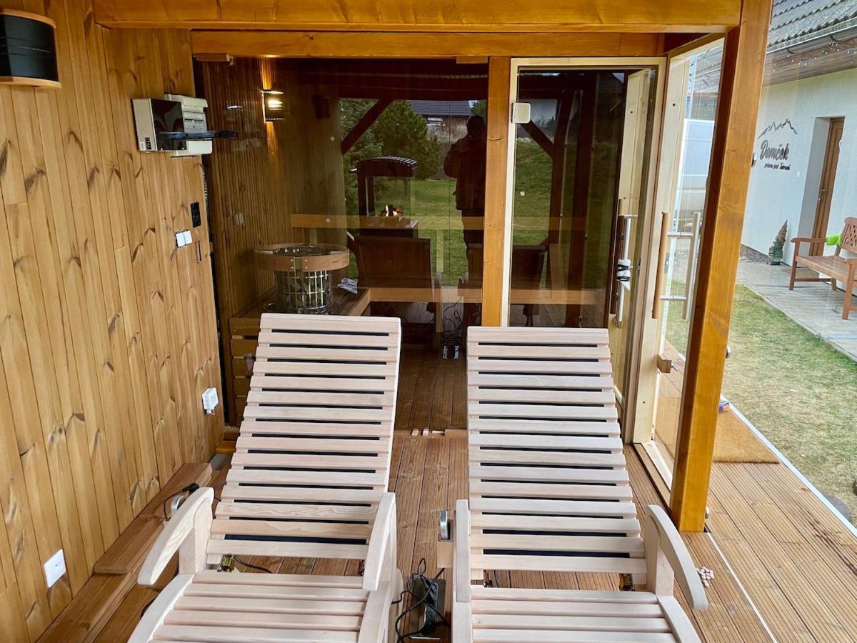 Domcek & Sauna Garden Stará Lesná Zewnętrze zdjęcie